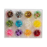 Buttons Galore and More - Half Pearlz Collection - Embellishments - Assorted - 12 Pack