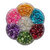 Buttons Galore and More - Half Pearlz Collection - Embellishments - Bright - 7 Pack