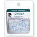 Buttons Galore and More - Jewelz Collection - Jewel Embellishments - White Aurora Borealis