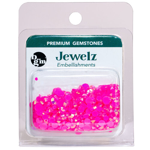 Buttons Galore and More - Jewelz Collection - Jewel Embellishments - Rose Aurora Borealis