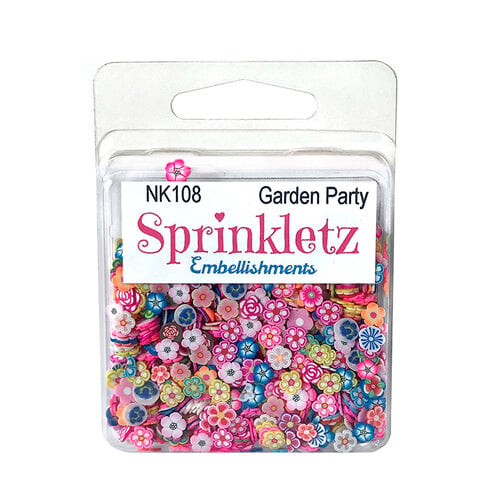 Buttons Galore and More - Sprinkletz Collection - Embellishments - Garden Party