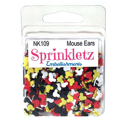 Buttons Galore and More - Sprinkletz Collection - Embellishments - Mouse Ears