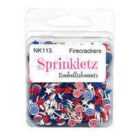 Buttons Galore and More - Sprinkletz Collection - Embellishments - Firecrackers