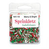 Buttons Galore and More - Sprinkletz Collection - Christmas - Embellishments - Merry and Bright