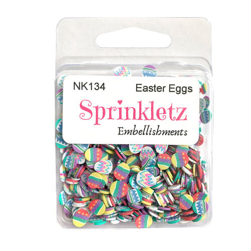 Buttons Galore and More - Sprinkletz Collection - Embellishments - Easter Eggs