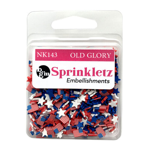 Buttons Galore and More - Sprinkletz Collection - Embellishments - Old Glory