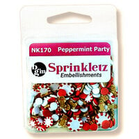 Buttons Galore and More - Sprinkletz Collection - Embellishments - Peppermint Party