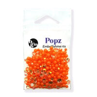 Buttons Galore and More - Popz Collection - Embellishments - Tiger Lily