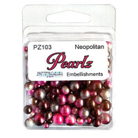 Buttons Galore and More - Pearlz Collection - Embellishments - Neopolitan