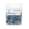 Buttons Galore and More - Shimmerz Collection - Embellishments - Snow Squall