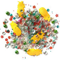 Buttons Galore and More - Sparkletz Collection - Embellishments - Tropical Delight