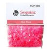 Buttons Galore and More - Sequinz Collection - Embellishments - Hot Pink