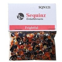 Buttons Galore and More - Sequinz Collection - Embellishments - Frightful