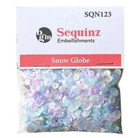 Buttons Galore and More - Sequinz Collection - Embellishments - Snow Globe