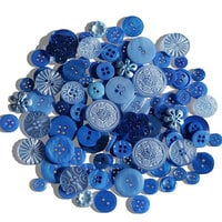 Buttons Galore and More - Treasure Box Collection - Embellishments - Sapphire Quartz