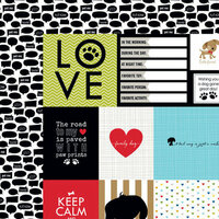 Bella Blvd - Rover Collection - 12 x 12 Double Sided Paper - Rover Daily Details
