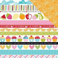 Bella Blvd - Fresh Market Collection - 12 x 12 Double Sided Paper - Borders