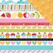 Bella Blvd - Fresh Market Collection - 12 x 12 Double Sided Paper - Borders