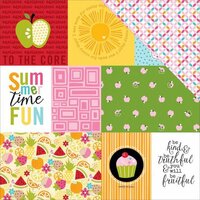 Bella Blvd - Fresh Market Collection - 12 x 12 Double Sided Paper - Daily Details