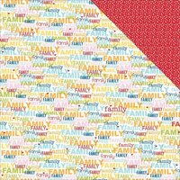 Bella Blvd - Family Frenzy Collection - 12 x 12 Double Sided Paper - A Lot Going On