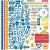Bella Blvd - Family Frenzy Collection - 12 x 12 Cardstock Stickers - Treasures and Text
