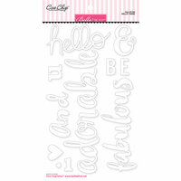 Bella Blvd - Ciao Chip - Self Adhesive Chipboard - Words - Hello There