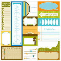 Bella Blvd - All Inclusive Collection - 12 x 12 Cardstock Stickers - Bella Blurbs, CLEARANCE