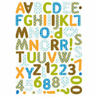 Bella Blvd - All Inclusive Collection - Ciao Chip - Self Adhesive Chipboard - Belvedere Alphabet