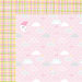 Bella Blvd - Sweet Baby Girl Collection - 12 x 12 Double Sided Paper - Just A Wink