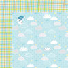 Bella Blvd - Cute Baby Boy Collection - 12 x 12 Double Sided Paper - Barely a Wink
