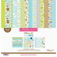 Bella Blvd - Cute Baby Boy Collection - 12 x 12 Collection Kit