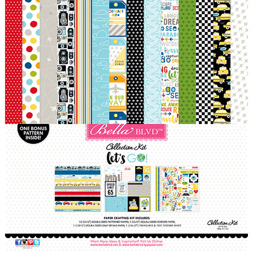 Bella Blvd - Lets Go Collection - 12 x 12 Collection Kit