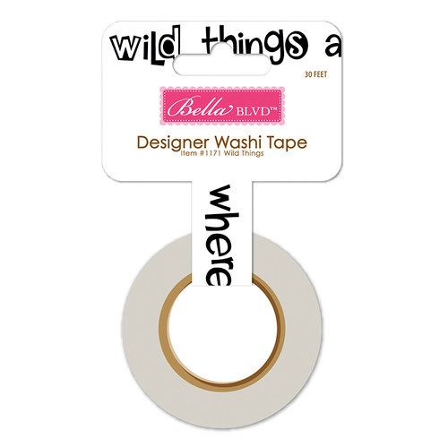 Bella Blvd - The Zoo Crew Collection - Washi Tape - Wild Things