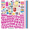 Bella Blvd - Addison Collection - 12 x 12 Cardstock Stickers - Fundamentals