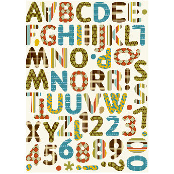 Bella Blvd - Man of the House Collection - Ciao Chip - Self Adhesive Chipboard - Belvedere Alphabet