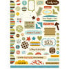 Bella Blvd - Man of the House Collection - Ciao Chip - Self Adhesive Chipboard - Badda Bings, CLEARANCE
