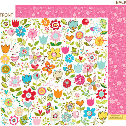 Bella Blvd - Sunny Happy Skies Collection - 12 x 12 Double Sided Paper - Sugar Patch, CLEARANCE