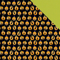 Bella Blvd - Spooktacular Collection - Halloween - 12 x 12 Double Sided Paper - Pumpkin Day
