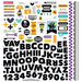 Bella Blvd - Spooktacular Collection - Halloween - 12 x 12 Cardstock Stickers - Fundamentals