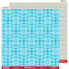 Bella Blvd - Hello Beautiful Collection - 12 x 12 Double Sided Paper - Blue Without You, CLEARANCE
