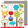 Bella Blvd - Hello Beautiful Collection - 12 x 12 Double Sided Paper - Cute Cuts, CLEARANCE