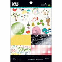 Bella Blvd - Illustrated Faith - CHRISTmas Collection - 6 x 8 Clear Cuts Pad