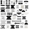 Bella Blvd - Illustrated Faith - Basics Collection - Tabbies - Black and White