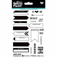 Bella Blvd - Illustrated Faith - Basics Collection - Clear Acrylic Stamps - Icons