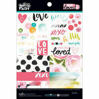 Bella Blvd - Illustrated Faith - You are Loved Collection - 6 x 8 Clear Cuts Pad
