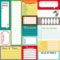 Bella Blvd - Midterm Collection - 12 x 12 Cardstock Stickers - Bella Blurbs, CLEARANCE