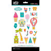 Bella Blvd - Illustrated Faith - Delight in His Day Collection - Puffy Stickers - Icons