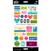 Bella Blvd - Illustrated Faith - Cardstock Stickers - His Name 2