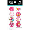 Bella Blvd - Illustrated Faith - Epoxy Stickers - Hexies - One in a Melon