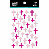 Bella Blvd - Illustrated Faith - Puffy Stickers - Crosses - Bless Her Heart Mix